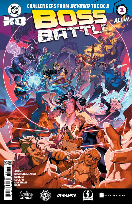 DC K.O.: Boss Battle #1 cvr A by Jamal Campbell