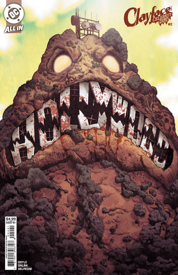 Clayface: Celebrity Dirt #2 Cover B Mike Del Mundo Variant