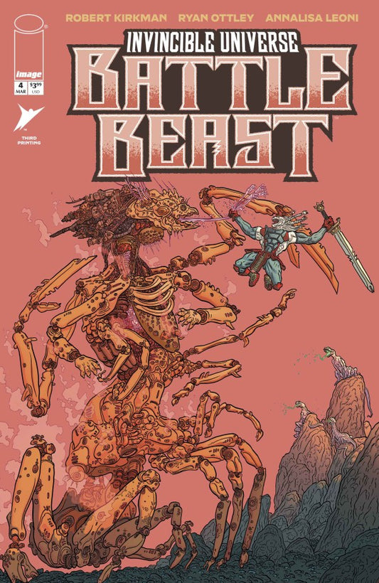 Invincible Universe: Battle Beast #4 3rd Printing Geof Darrow