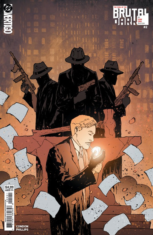 The Peril of the Brutal Dark: An Ezra Cain Mystery #2 Cover B Christopher Mitten Variant