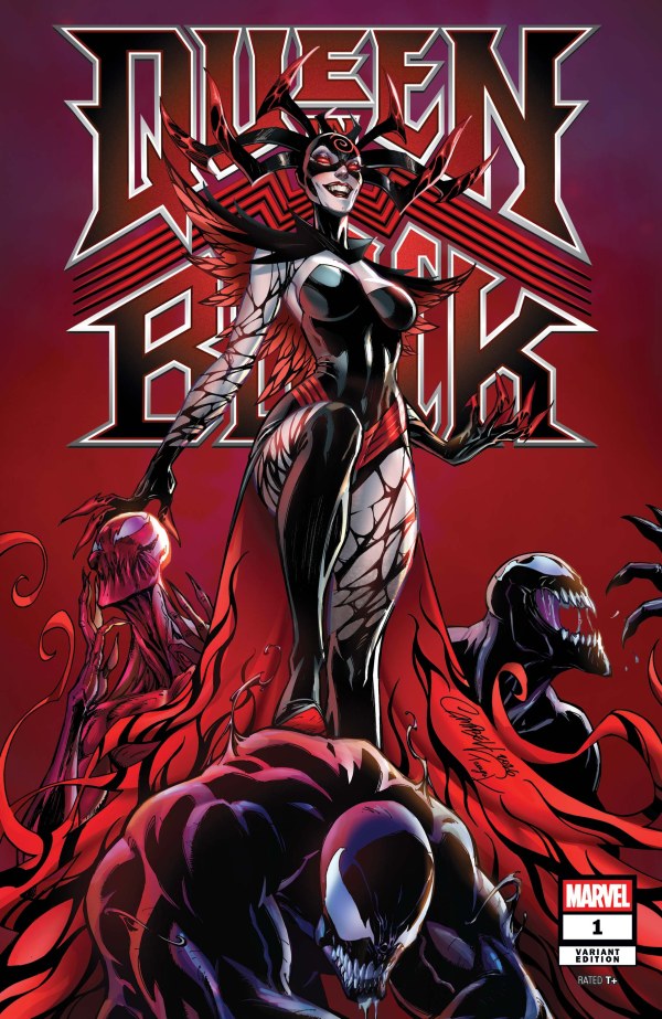 PRE ORDER: Queen in Black #1 J. Scott Campbell Variant