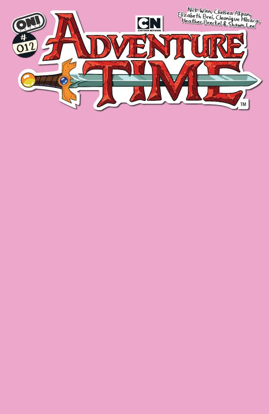Adventure Time #12 Cover C Gumball Guardian Pink Blank Variant