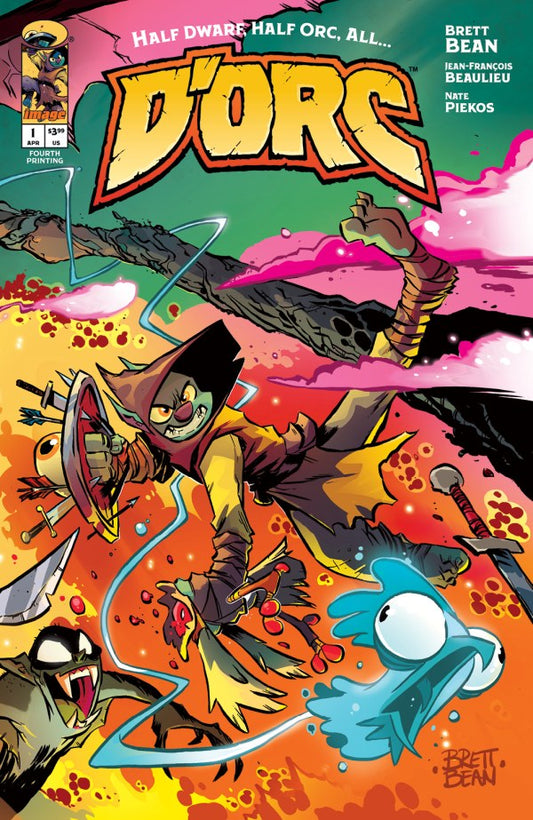 D'Orc #1 4th Printing Brett Bean