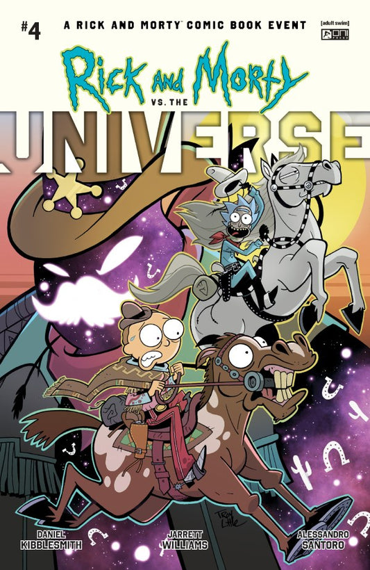 Rick and Morty vs. the Universe #4 Cover B Troy Little Variant