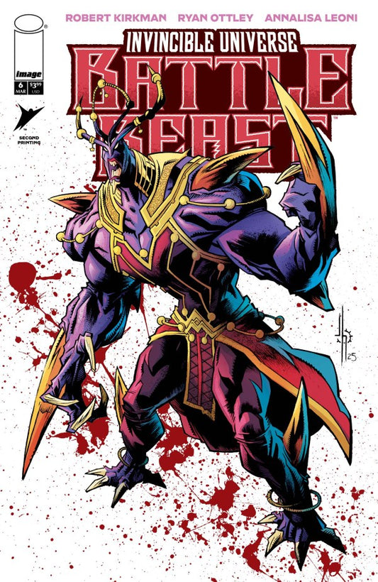 Invincible Universe: Battle Beast #6 2nd Printing Jason Howard
