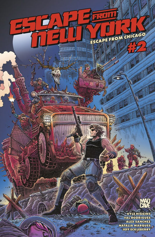 Escape from New York: Escape from Chicago #2 Cover B James Stokoe Variant