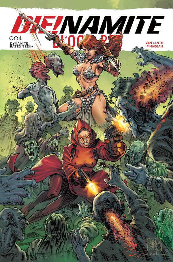 Die!Namite: Blood Red #4 Cover B Roberto Meli Variant