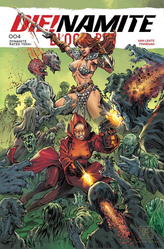 Die!Namite: Blood Red #4 Cover B Roberto Meli Variant