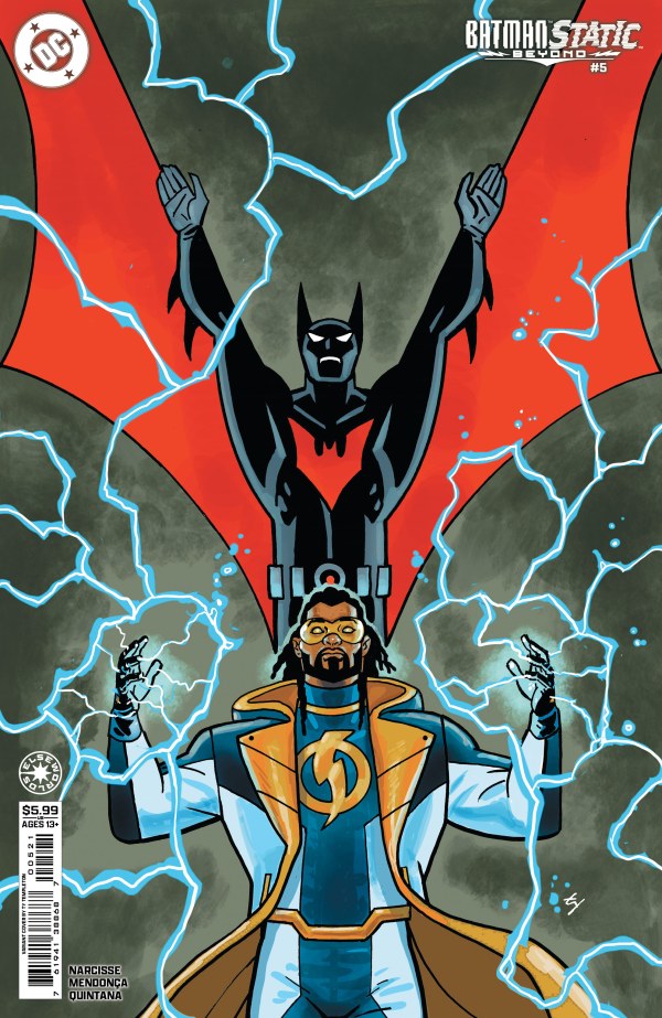 Batman / Static: Beyond #5 Cover B Ty Templeton Variant