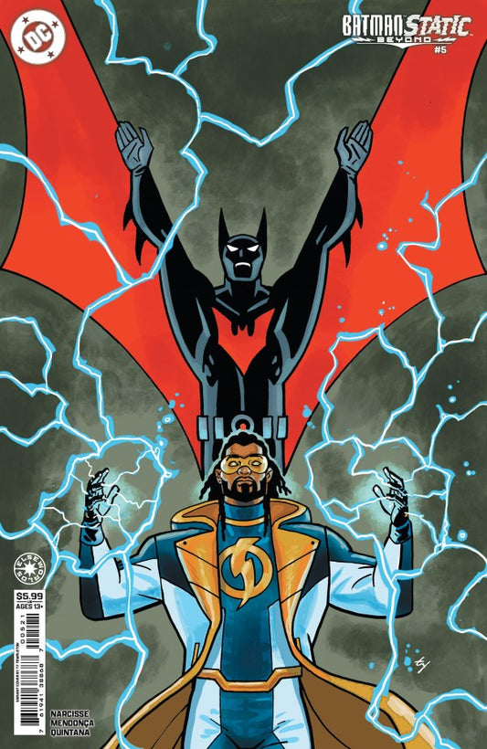 Batman / Static: Beyond #5 Cover B Ty Templeton Variant