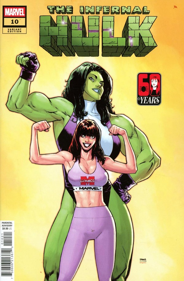 The Infernal Hulk #10 Humberto Ramos Mary Jane Watson Variant