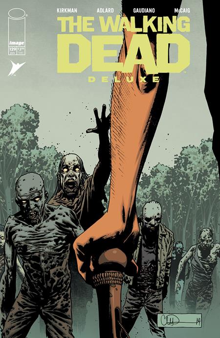 The Walking Dead Deluxe #129 Cover B Charlie Adlard Variant