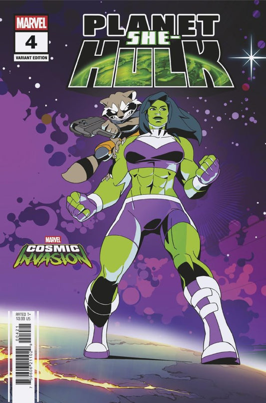 Planet She-Hulk #4 Tribute Games Marvel Cosmic Invasion Variant