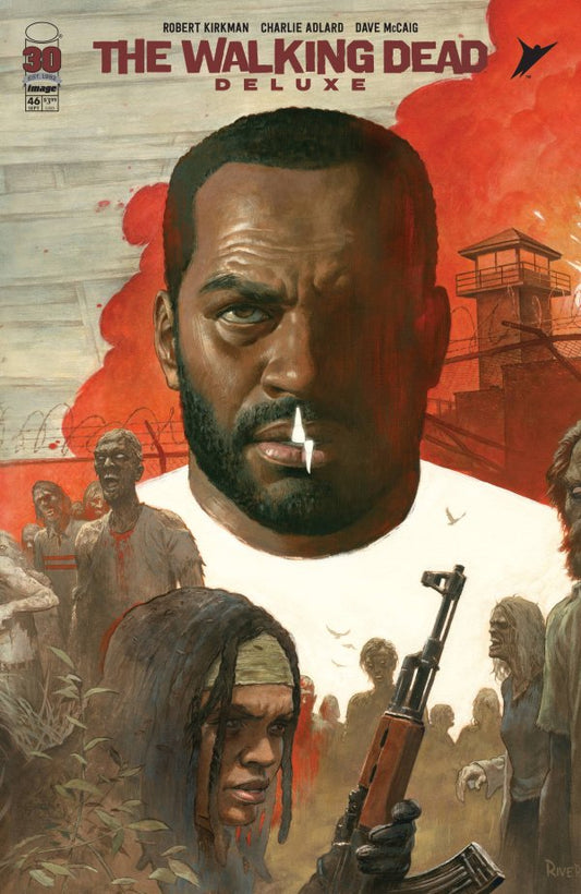 Walking Dead Deluxe #46 Cover C Paolo Rivera Connecting Variant