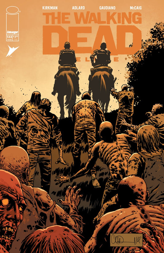 The Walking Dead Deluxe #133 Cover B Charlie Adlard Variant
