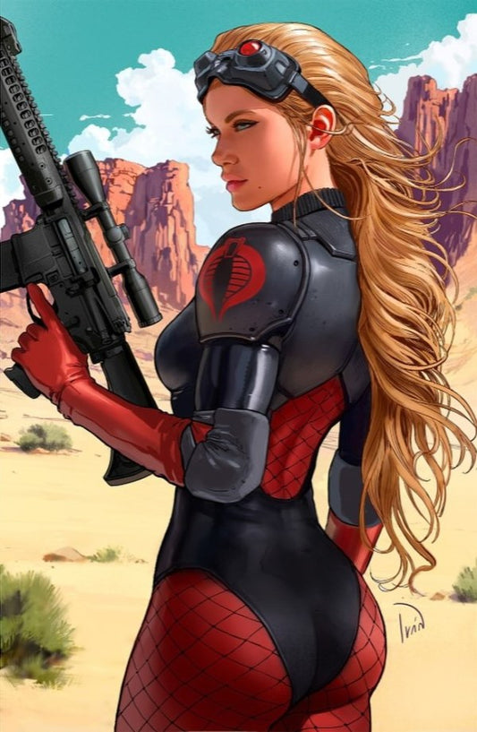 G.I. Joe #6 616 Comics Ivan Talavera Connecting Foil Virgin Variant