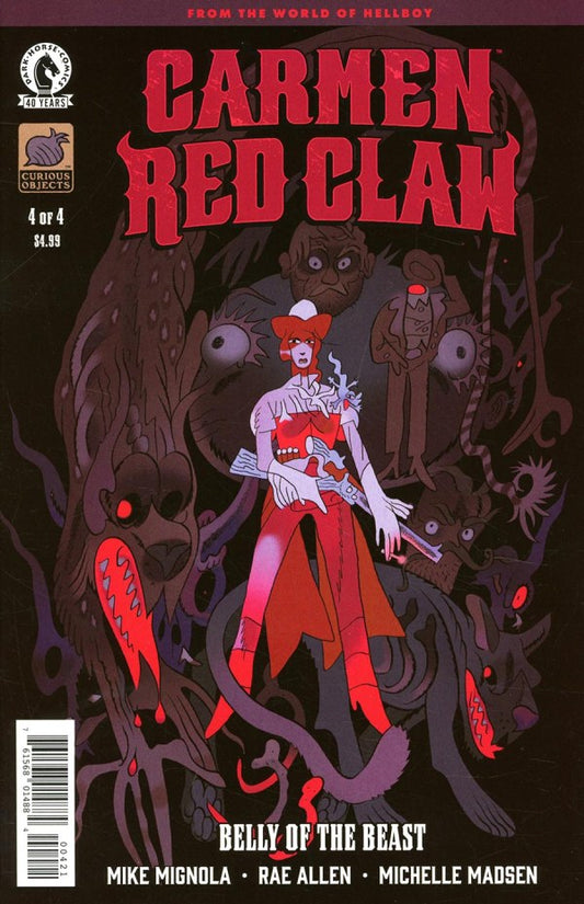Carmen Red Claw: Belly of the Beast #4 Cover B Benjamin Schipper Variant