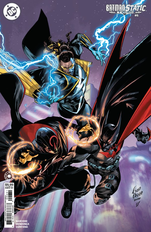 Batman / Static: Beyond #6 Cover C Fico Ossio Variant