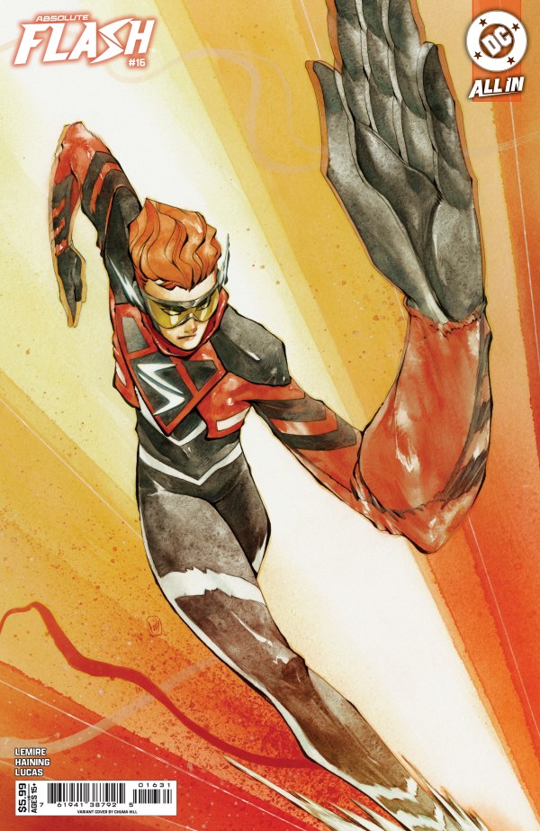 Absolute Flash #16 Cover C Chuma Hill Variant