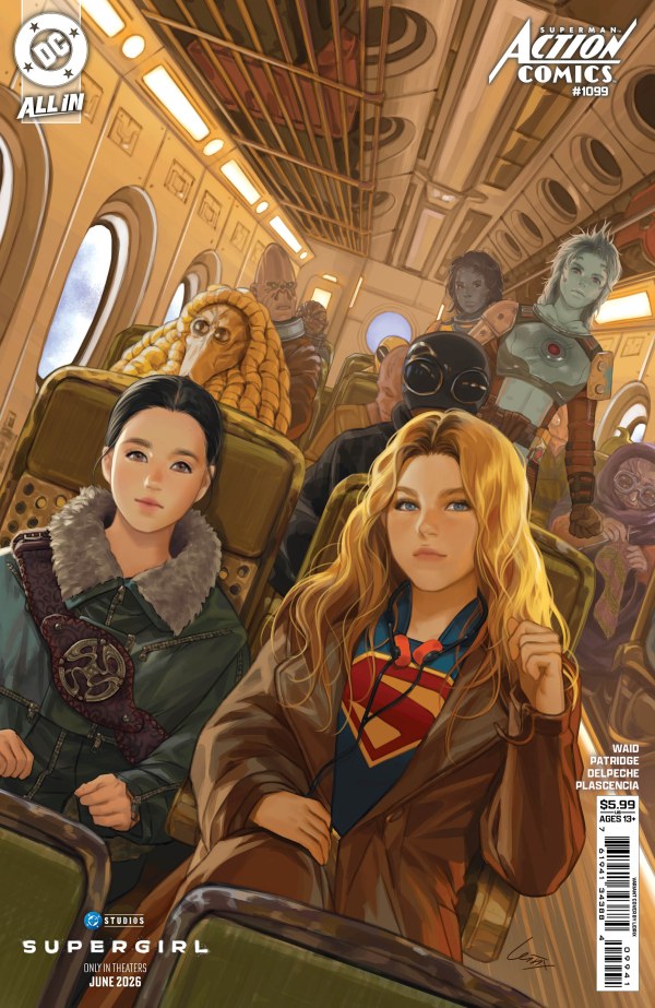 Action Comics #1099 Cover D Lesley 'Leirix' Li Supergirl Movie Variant