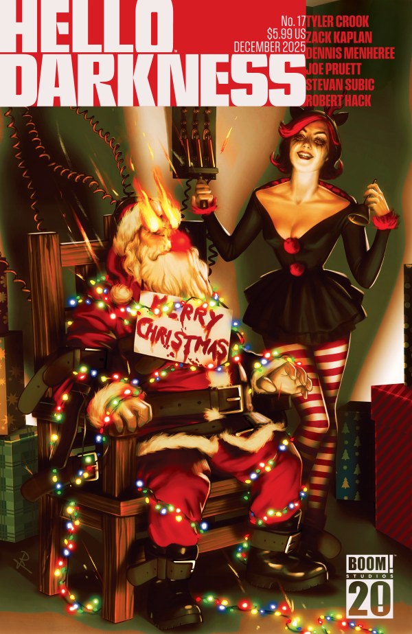 Hello Darkness #17 cvr A by Rebeca Puebla