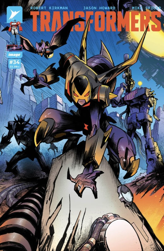 Transformers #34 Cover C Jason Howard Connecting Variant