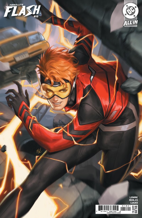 Absolute Flash #18 Cover B Ejikure Variant