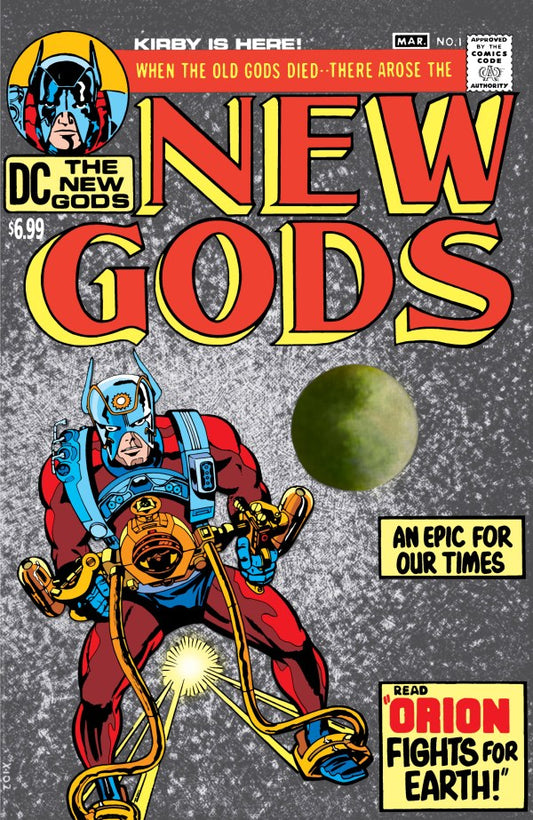 The New Gods #1 Facsimile Edition 2026 Foil Variant