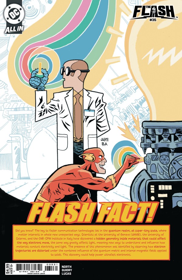 The Flash #35 Cover C Juni Ba Variant