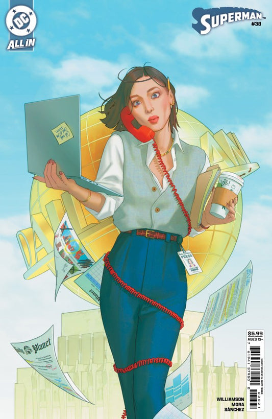 Superman #38 Cover B W. Scott Forbes Variant