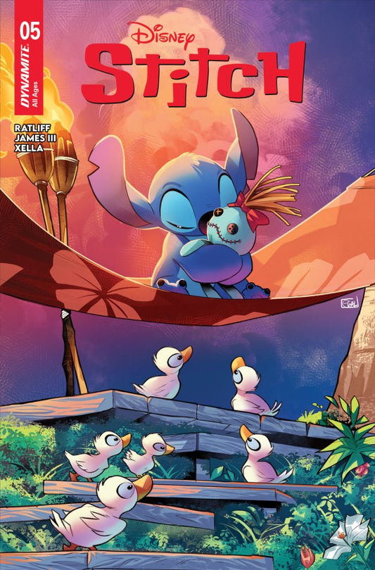 Stitch #5 cvr A by Edwin Galmon