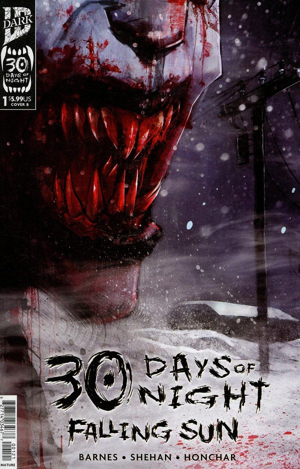 30 Days of Night: Falling Sun #1 Cover B Damien Worm Variant