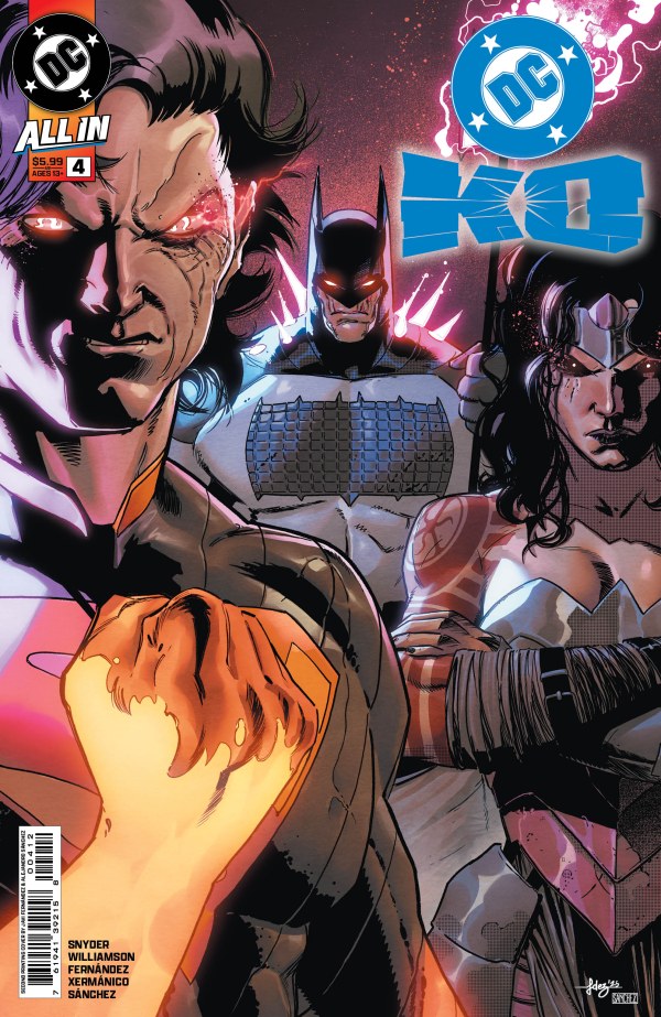 DC K.O. #4 2nd Printing Javier Fernández