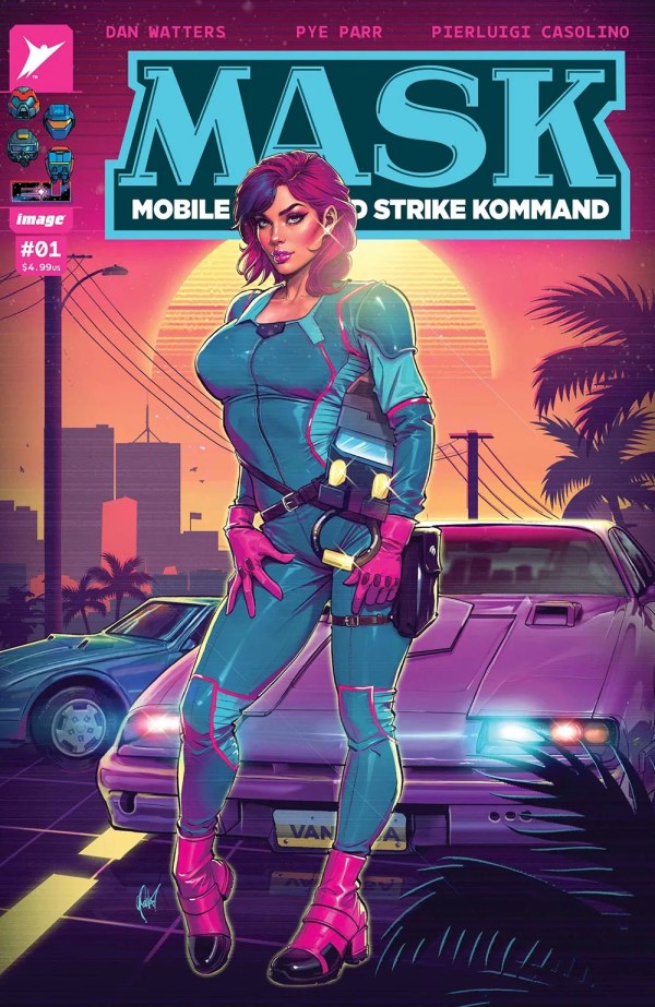 M.A.S.K. #1 Cover C Cedric Poulat Variant