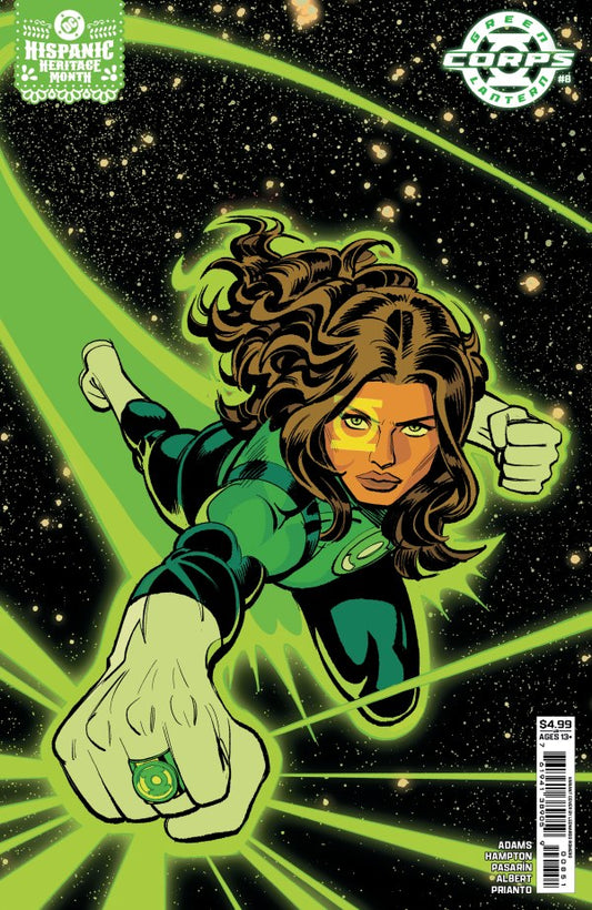 Green Lantern Corps #8 Cover D Leonardo Romero Hispanic Heritage Month Jessica Cruz Variant