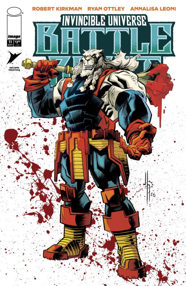 Invincible Universe: Battle Beast #11 2nd Printing Jason Howard