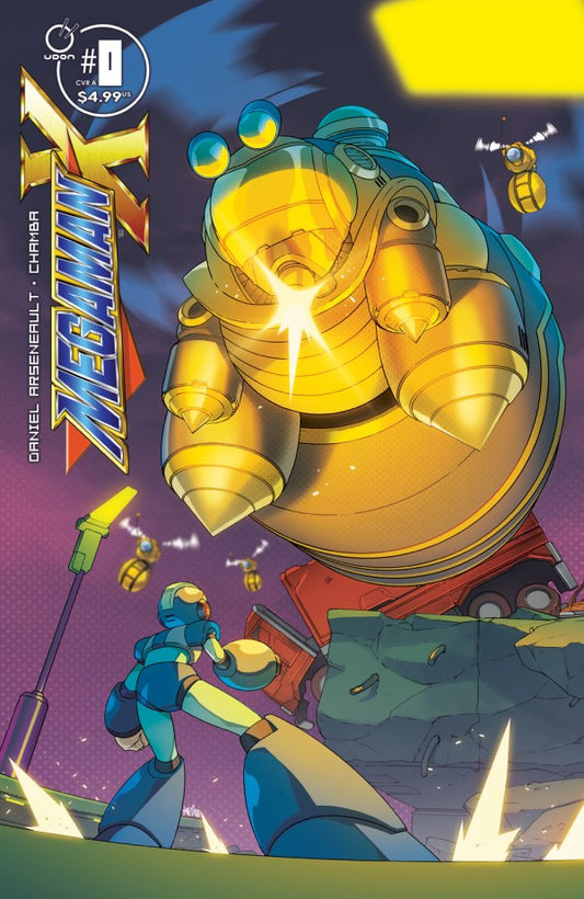 Mega Man X #0 Cover C Hanzo Steinbach Variant