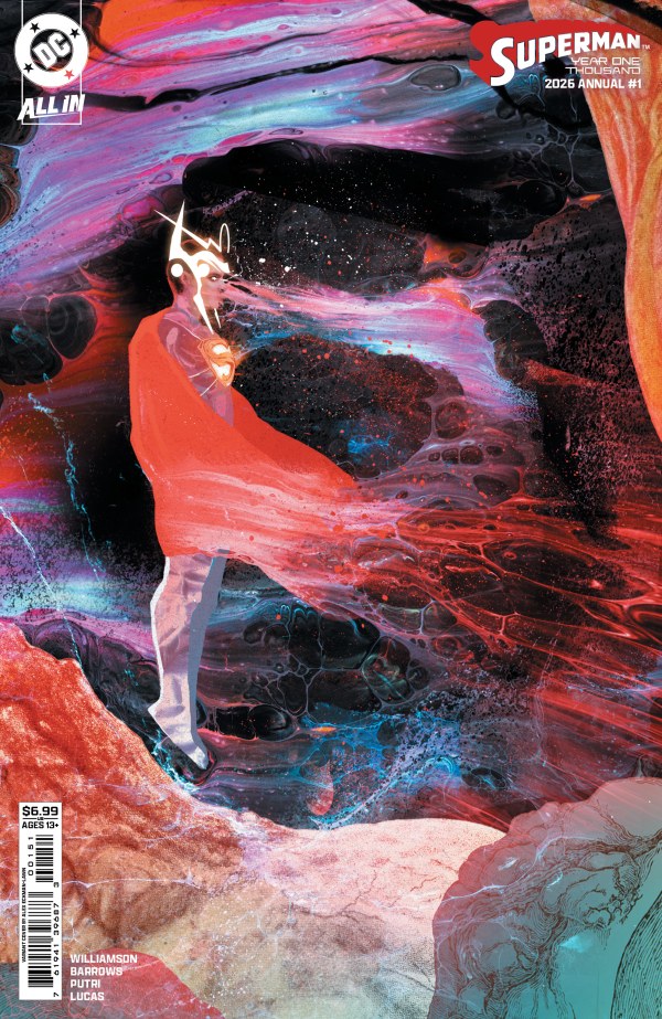 Superman 2026 Annual: Year One Thousand #1 Cover E Alex Eckman-Lawn Variant