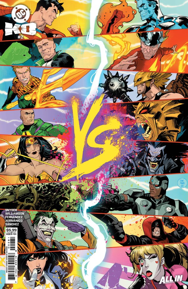 DC K.O. #2 Cover G Dan Mora Bracket Variant