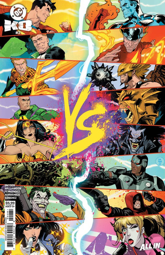 DC K.O. #2 Cover G Dan Mora Bracket Variant