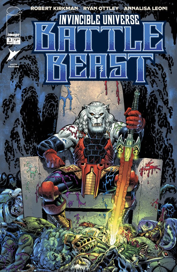 Invincible Universe: Battle Beast #3 6th Printing Jerry Ordway