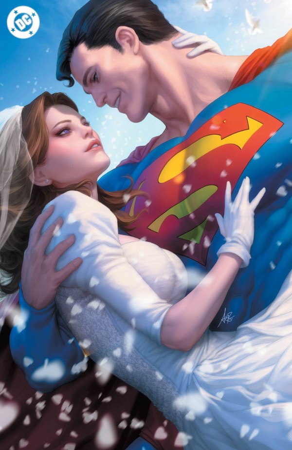 Superman: The Wedding Album – 30th Anniversary Special #1 Cover E Stanley 'Artgerm' Lau Foil Virgin Variant
