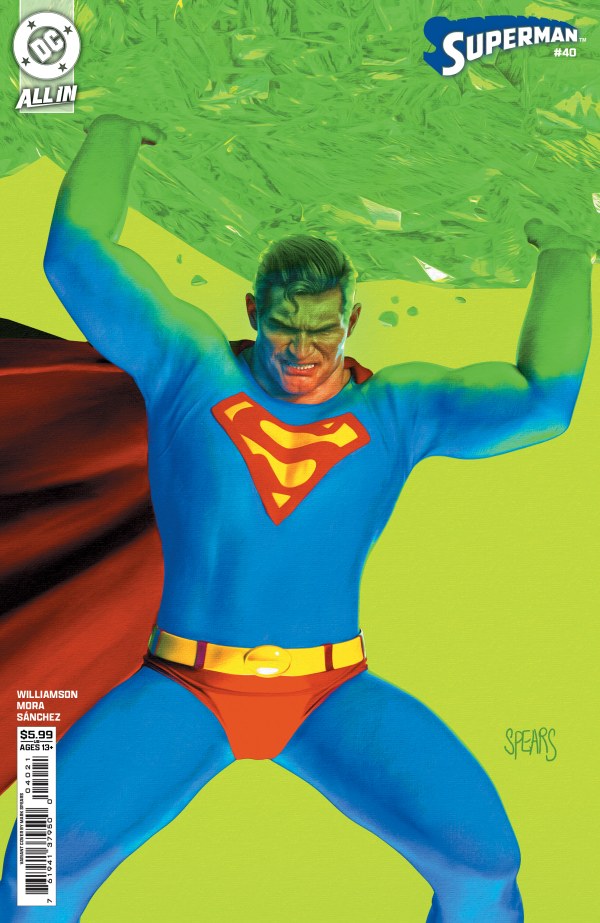 Superman #40 Cover B Mark Spears Variant