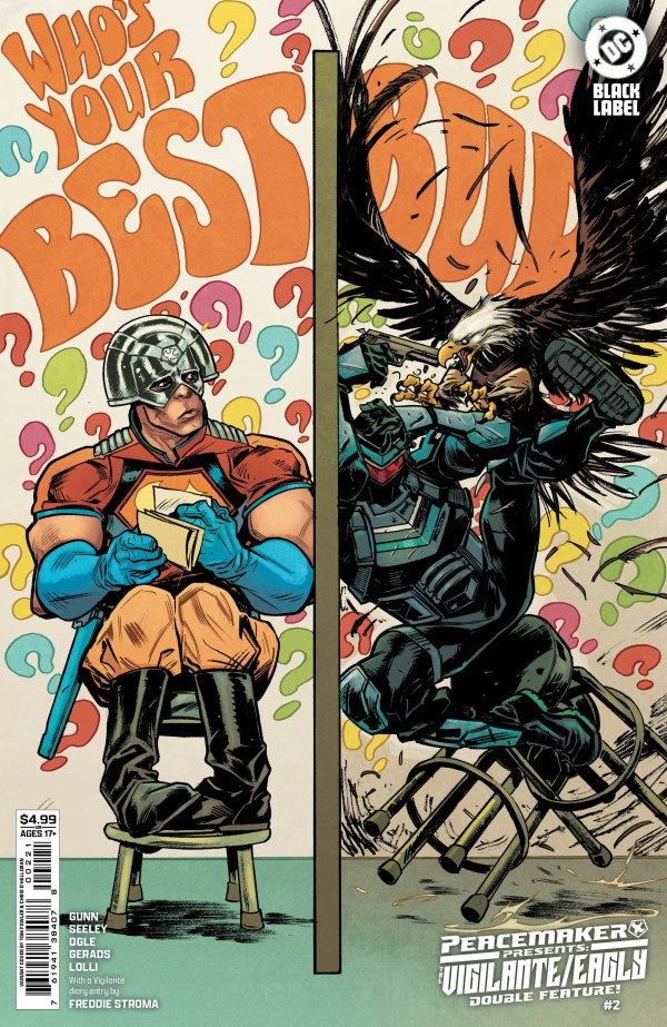 Peacemaker Presents: The Vigilante / Eagly Double Feature #2 Cover B Tom Fowler Variant