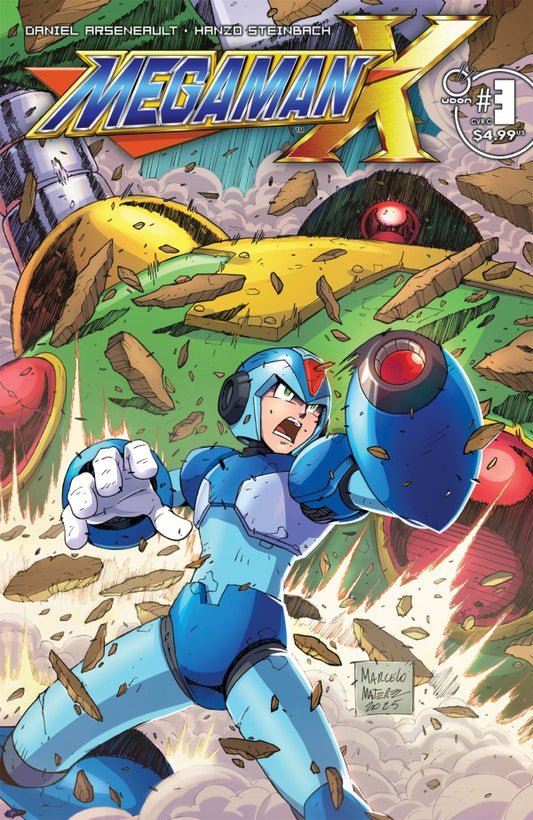 Mega Man X #3 Cover C Marcelo Matere Variant