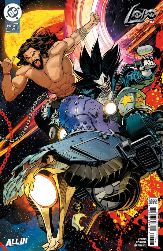 Lobo #4 Cover F Dan Mora Jason Momoa Cameo Variant