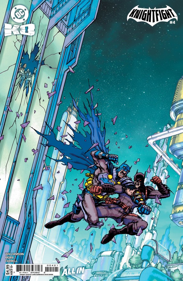 DC K.O.: Knightfight #4 Cover B Chris Burnham Variant