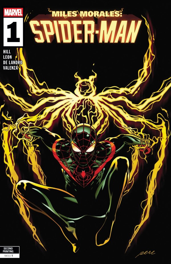 Miles Morales: Spider-Man #1 2nd Printing Pere Pérez