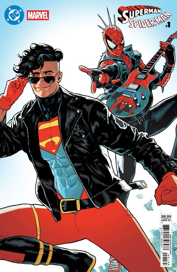 DC / Marvel: Superman / Spider-Man #1 Cover U Jeffrey Spokes Variant