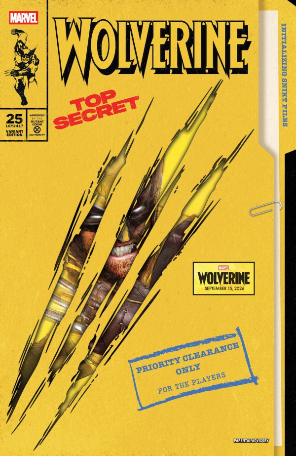 Wolverine #25 Jock Wolverine Game Variant